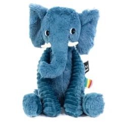 Peluche éléphant Dimoitou bleu