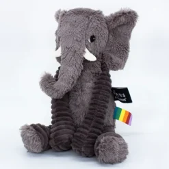 Peluche éléphant Dimoitou gris