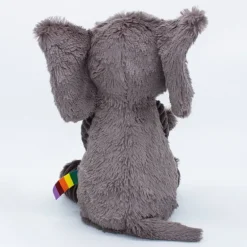 Peluche éléphant Dimoitou gris
