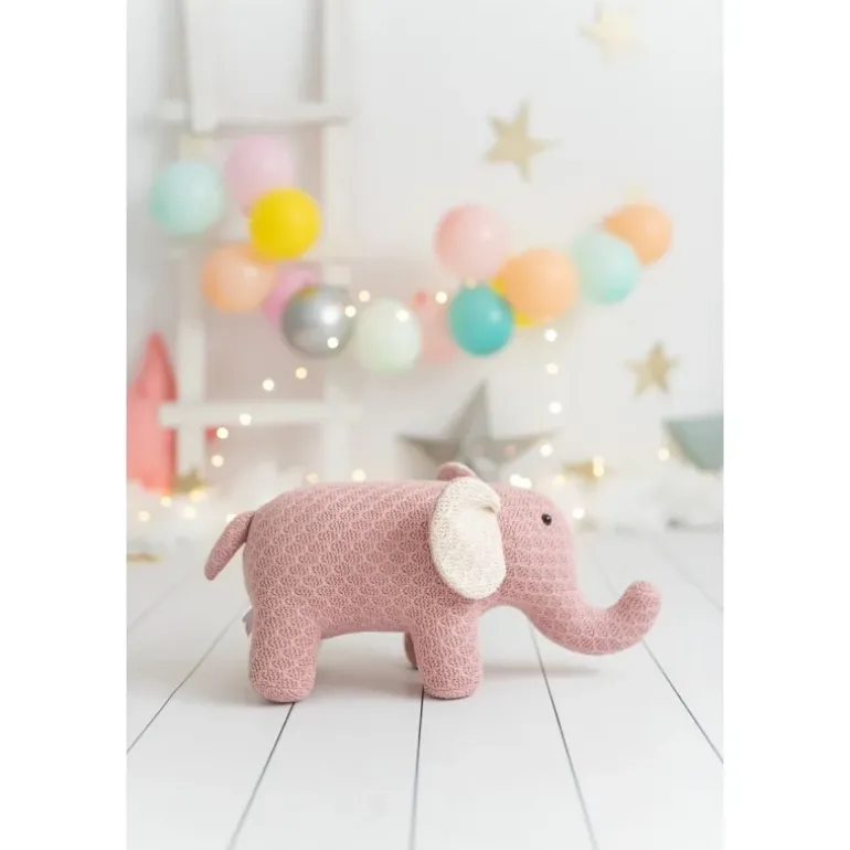 Peluche éléphant en crochet MINI