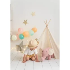 Peluche éléphant en crochet MINI