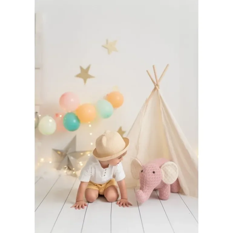 Peluche éléphant en crochet MINI