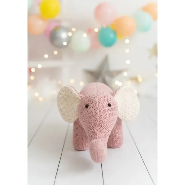 Peluche éléphant en crochet MINI