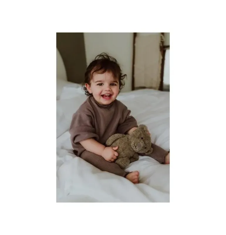 Peluche lumineuse Lou l’ours gris