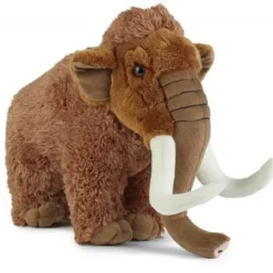 Peluche mammouth laineux - 36 cm