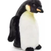 Peluche manchot empereur - 27 cm