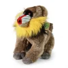 Peluche mandrill - 28 cm