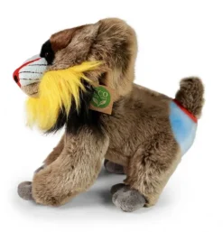 Peluche mandrill - 28 cm