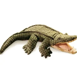 Peluche marionnette Alligator