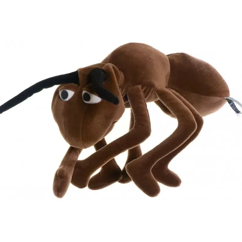 Peluche marionnette Anton la fourmi - 40 cm