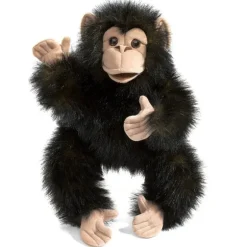 Peluche marionnette Bébé Chimpanzé