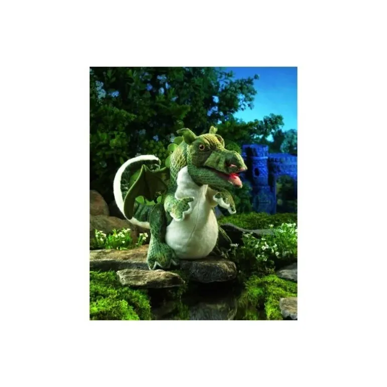 Peluche marionnette Bébé Dragon