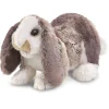 Peluche marionnette Bébé lapin à oreilles tombantes