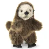Peluche marionnette Bébé loutre de mer
