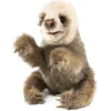 Peluche marionnette Bébé Paresseux