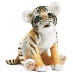 Peluche marionnette Bébé Tigre