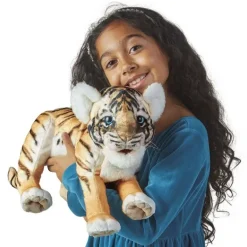 Peluche marionnette Bébé Tigre