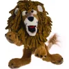 Peluche marionnette Carl le lion - 43 cm