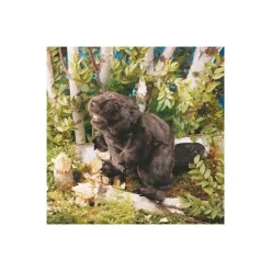 Peluche marionnette Castor