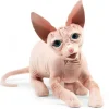 Peluche marionnette chat sphynx
