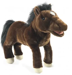 Peluche marionnette cheval