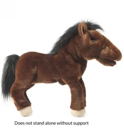 Peluche marionnette cheval