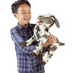 Peluche marionnette Chèvre hurlant