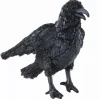 Peluche marionnette corbeau