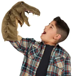 Peluche marionnette crocodile