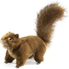 Peluche marionnette écureuil