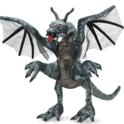 Peluche marionnette Dragon Jabberwocky