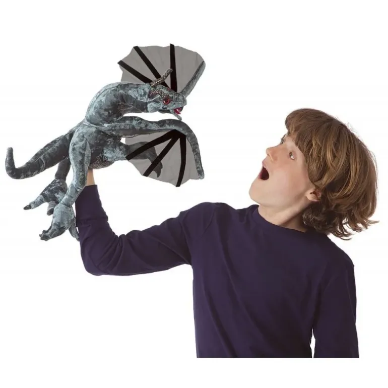 Peluche marionnette Dragon Jabberwocky