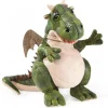 Peluche marionnette dragon amical