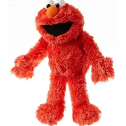 Peluche marionnette Elmo - 33 à 37 cm