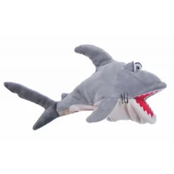 Peluche marionnette Fischmaek le petit requin