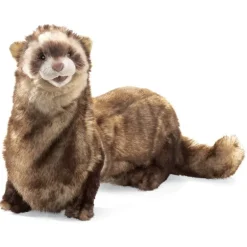 Peluche marionnette Furet