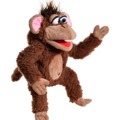 Peluche marionnette Fuzius le singe