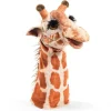 Peluche marionnette girafe