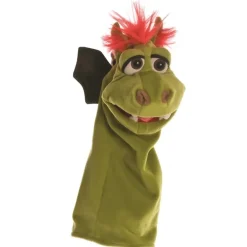 Peluche marionnette Gregor le dragon - 35 cm