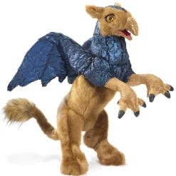 Peluche marionnette Griffon