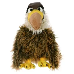 Peluche marionnette Heiko l'aigle