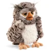 Peluche marionnette Hibou sage