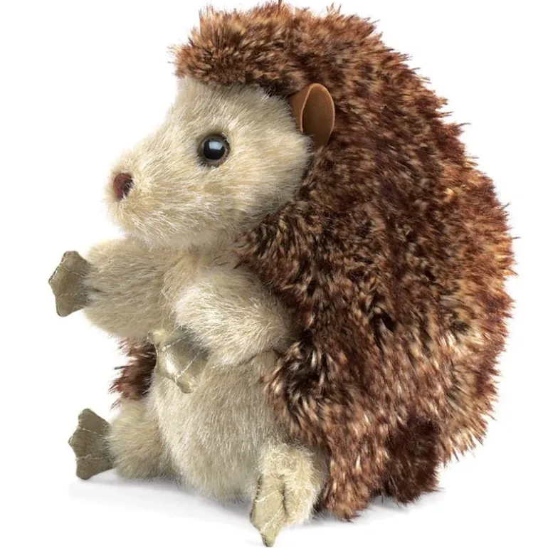 Peluche marionnette Hérisson