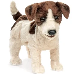 Peluche marionnette Jack Russell Terrier