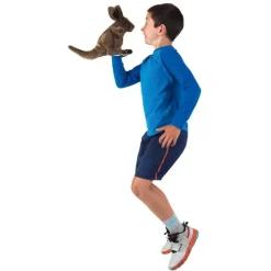 Peluche marionnette Jeune Kangourou