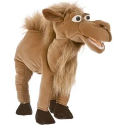 Peluche marionnette Kalle Le chameau