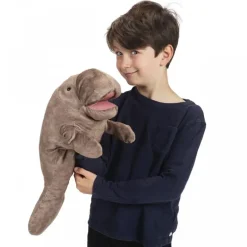 Peluche marionnette Lamantin