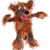 Peluche marionnette loup Siegfried