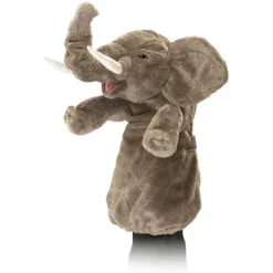 Peluche marionnette Éléphant d'Afrique