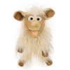 Peluche marionnette Lucy l'agneau